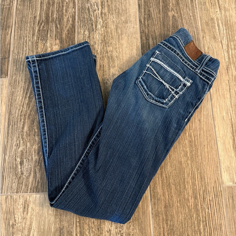 BKE Dark Blue Boot Cut Jeans